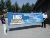Striscione LINK Telefonia